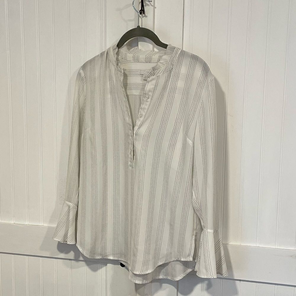 14TH & Union off white and black, longsleeved top size XXSP